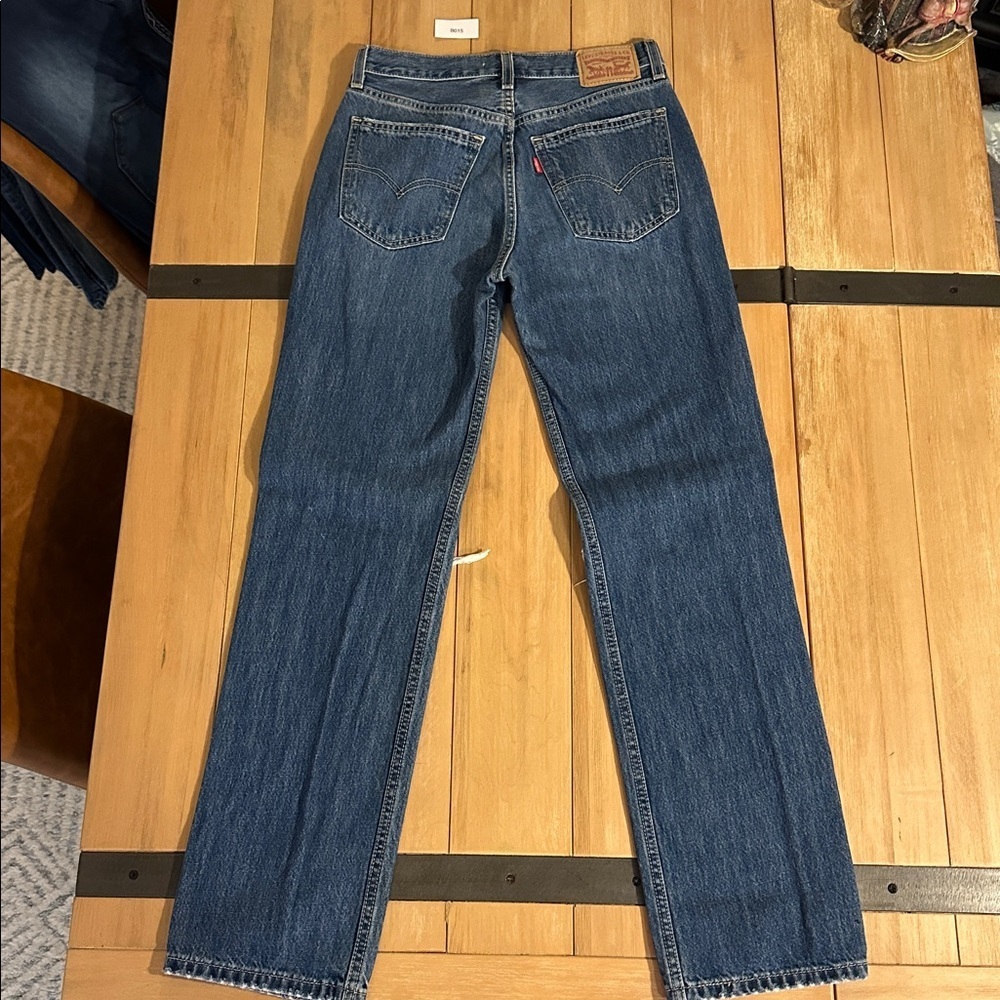 Levi’s sz 25 Low Pro Straight Classic Blue Women's Jeans Like New - Picture 3 of 6